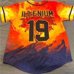 Limited edition 2019 Illenium Red rocks jersey.
